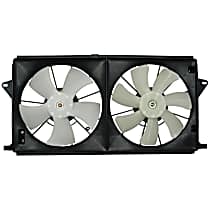 Radiator Fan 8 Cyl 4.6L, Dual fan - 