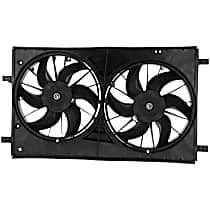Radiator Fan 6 Cyl 3.6L, Dual fan - 
