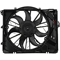 Radiator Fan 6 Cyl 3.0L, enginedesignationname: N52, With Towing Package, Single fan - 