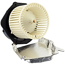 Blower Motor, 3 Bolt Pattern Replacement, With Air Conditioning, With Blower Wheel - Front