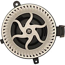 Blower Motor, 2 Bolt Flange And Lock Tab Replacement, With Blower Wheel - Front