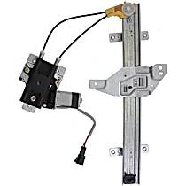 Rear, Driver Side Window Motor, New, OE Replacement Series