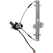 Front, Driver Side Window Motor, New, OE Replacement Series
