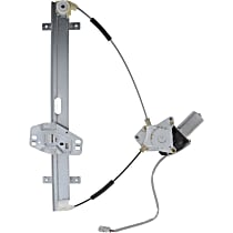 Front, Passenger Side Window Motor, New, OE Replacement Series