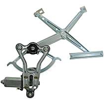 WL44239 Front, Driver Side Window Motor, New, OE Replacement Series