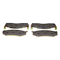 4728777 Front 2-Wheel Set Semi-Metallic Brake Pads