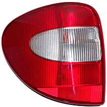 4857307AB Driver Side Halogen Tail Light, Without bulb(s)