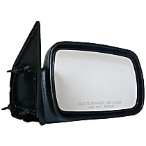 4883018 Passenger Side Mirror, Manual Folding, Non-Heated, Black, Without Blind Spot Feature, Without Signal Light