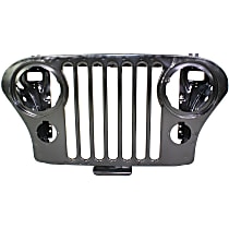 Grille Assembly, Painted Black Shell and Insert