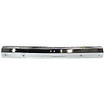 Rear Bumper, Chrome, Without Mounting Brackets