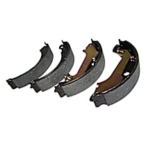 Brake Shoe Set, With 228Mm Rear Drum Brakes, Without Abs