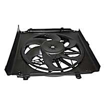 Radiator Fan 6 Cyl 3.7L, Single fan - 
