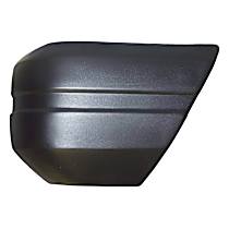 52000179 Front, Driver Side Bumper End, Primed Plastic