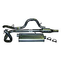52018933K 1997-2000 Jeep Cat-Back Exhaust System - Made of Aluminized Steel