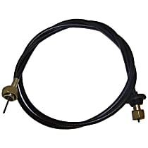 53006180 Speedometer Cable - Metal and Rubber, Direct Fit, Sold individually