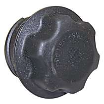 Oil Filler Cap - Black, Plastic, Direct Fit, Sold Individually