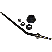 5359835K Shifter - Black and Silver, Metal, Plastic and Rubber, Manual, Direct Fit, Sold individually