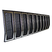 55000153 Silver Shell with Black Insert Grille