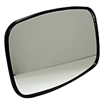 55012573 Mirror Head - Black, Plastic and Glass, Direct Fit