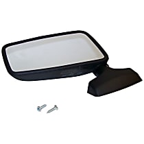 55024249 Driver Side Mirror, Non-Folding, Non-Heated, Black, Without Blind Spot Feature, Without Signal Light