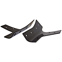 55395578K Windshield Brackets - Black, Steel, Direct Fit