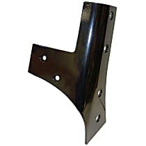 55395579AB Windshield Brackets - Black, Direct Fit
