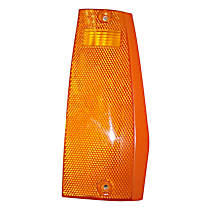 56000110 Side Marker Lens - Front, Passenger Side, Direct Fit, Amber, Plastic, Sold individually
