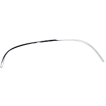 Front, Driver Side Fender Trim, Chrome