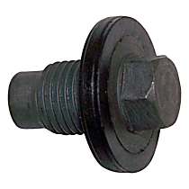 Oil Drain Plug - Natural, Steel, Standard, Direct Fit, Sold Individually