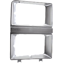 Driver Side Headlight Door, Chrome