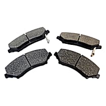 68003701AA Front 2-Wheel Set Organic Brake Pads