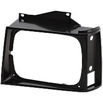 Driver Side Headlight Door, Black