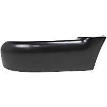 Front, Driver Side Bumper End, Primed Plastic