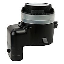 Parking Assist Sensor, Paintable To Match Bumper, 3 Pins, Fit Models With Park Assist With Rear Positions 1-4, Fit Models With Park Assist With Rear Positions 2 and 3, With Steel Rear Bumper, With Plastic Rear Bumper - 