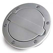 73000-00A Fuel Door - Brushed, Aluminum, Direct Fit, Sold individually