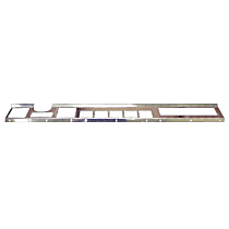 RT34042 Dash Panel Overlay - Polished, Stainless Steel