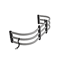 74813-00A Bed Extender - Powdercoated Silver, Aluminum, Direct Fit, Sold individually