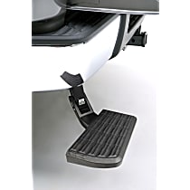 75300-01A Side Steps - Powdercoated Black, Aluminum, Rear Mount, Direct Fit, Sold individually