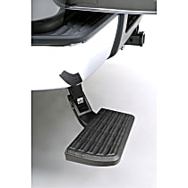 75301-01A Side Steps - Powdercoated Black, Aluminum, Rear Mount, Direct Fit, Sold individually