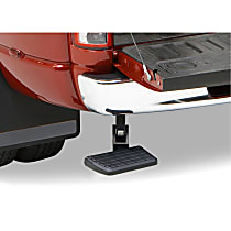 75304-01A Side Steps - Powdercoated Black, Aluminum, Rear Mount, Direct Fit, Sold individually