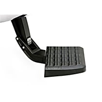 75308-01A Side Steps - Powdercoated Black, Aluminum, Rear Mount, Direct Fit, Sold individually