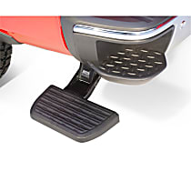 75314-01A Side Steps - Powdercoated Black, Aluminum, Rear Mount, Direct Fit, Sold individually