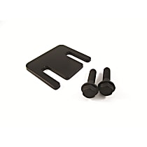 75610-01A Side Steps - Natural, Stainless Steel, Side Mount, Direct Fit, Kit