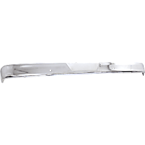 Front Bumper, Chrome, With Fog Light Holes, Without Mounting Brackets