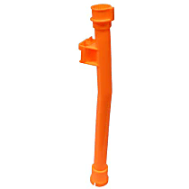 V10-0428 Oil Dipstick Tube Funnel (Orange Plastic Section) - Replaces OE Number 06B-103-663 G