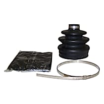 83500698 CV Boot - Black, Metal, Rubber and Grease, Direct Fit, Sold Individually