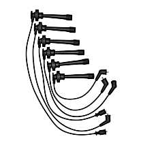 Spark Plug Wire, enginedesignationname: 6G74, Eng. VIN: R, FI, Naturally Aspirated, GAS, Set, ThunderCore PRO Series - 