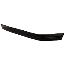 Front, Driver Side Bumper Trim, Black