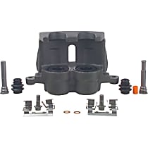 Front, Driver Side Brake Caliper, Four Wheel Drive, With Phenolic Piston; Without Mounting Bracket, Reman Series - Front, Driver Side