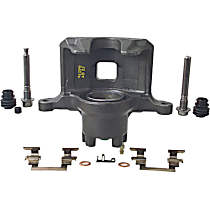 Front, Driver Side Brake Caliper, Front Wheel Drive, with Metal Piston, Supplied without Mounting Bracket, Reman Series